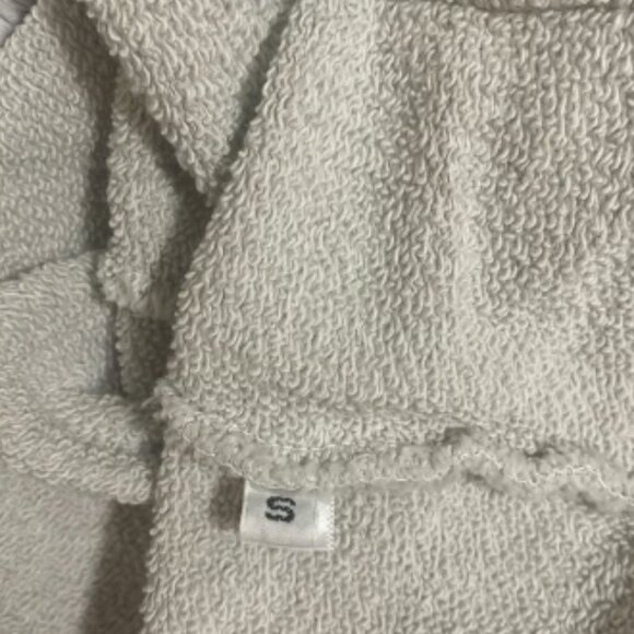 NWOT COTTON CITIZEN Vintage-Look Distressed Relaxed Fit Hoodie Sweatshirt Size S - Picture 6 of 7